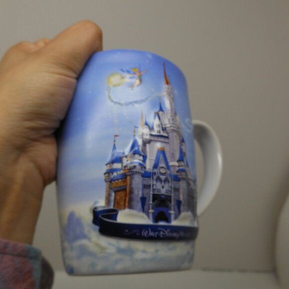 Authentic Original Disney Parks Walt Disney World 3D Castle Coffee Mug Cup - Picture 6 of 6